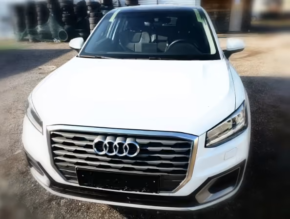 Audi Q2, bijeli – servis auto-stakla u BN Glass radionici