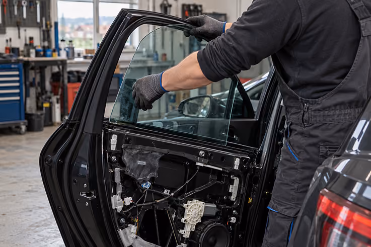 Zamjena bočnog stakla na vratima automobila
